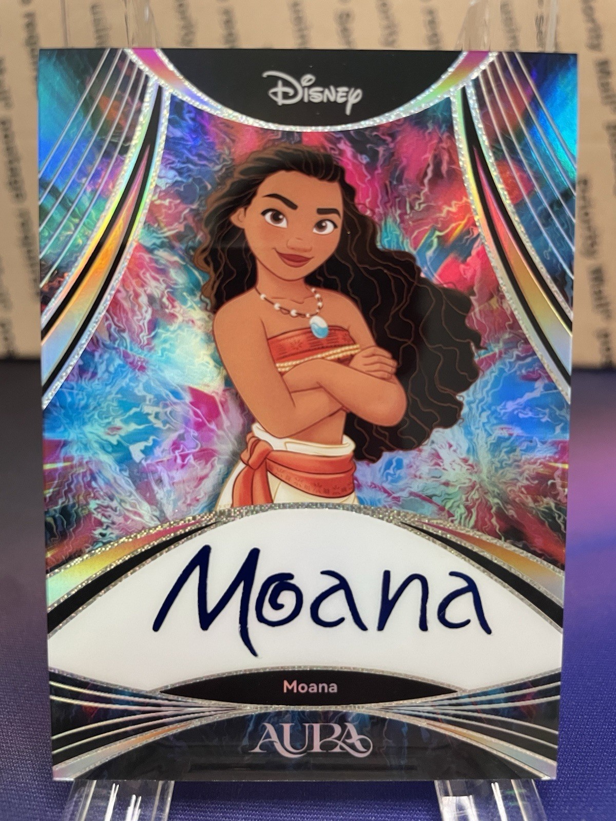 2025 kakawow Aura Disney Moana /100 auto