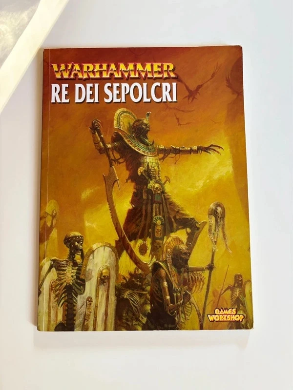 Codex Vintage Warhammer Fantasy Re degli Sepolcri