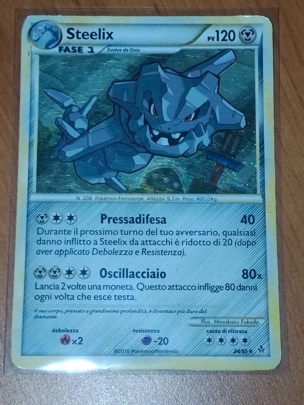 Carta steelix holo