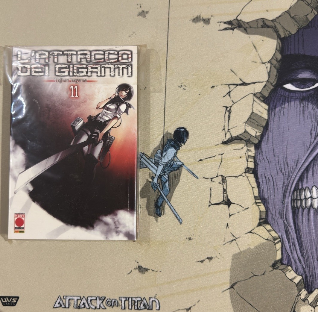 L’Attacco Dei Giganti 11 Variant Cover B - Planet Manga - Mikasa