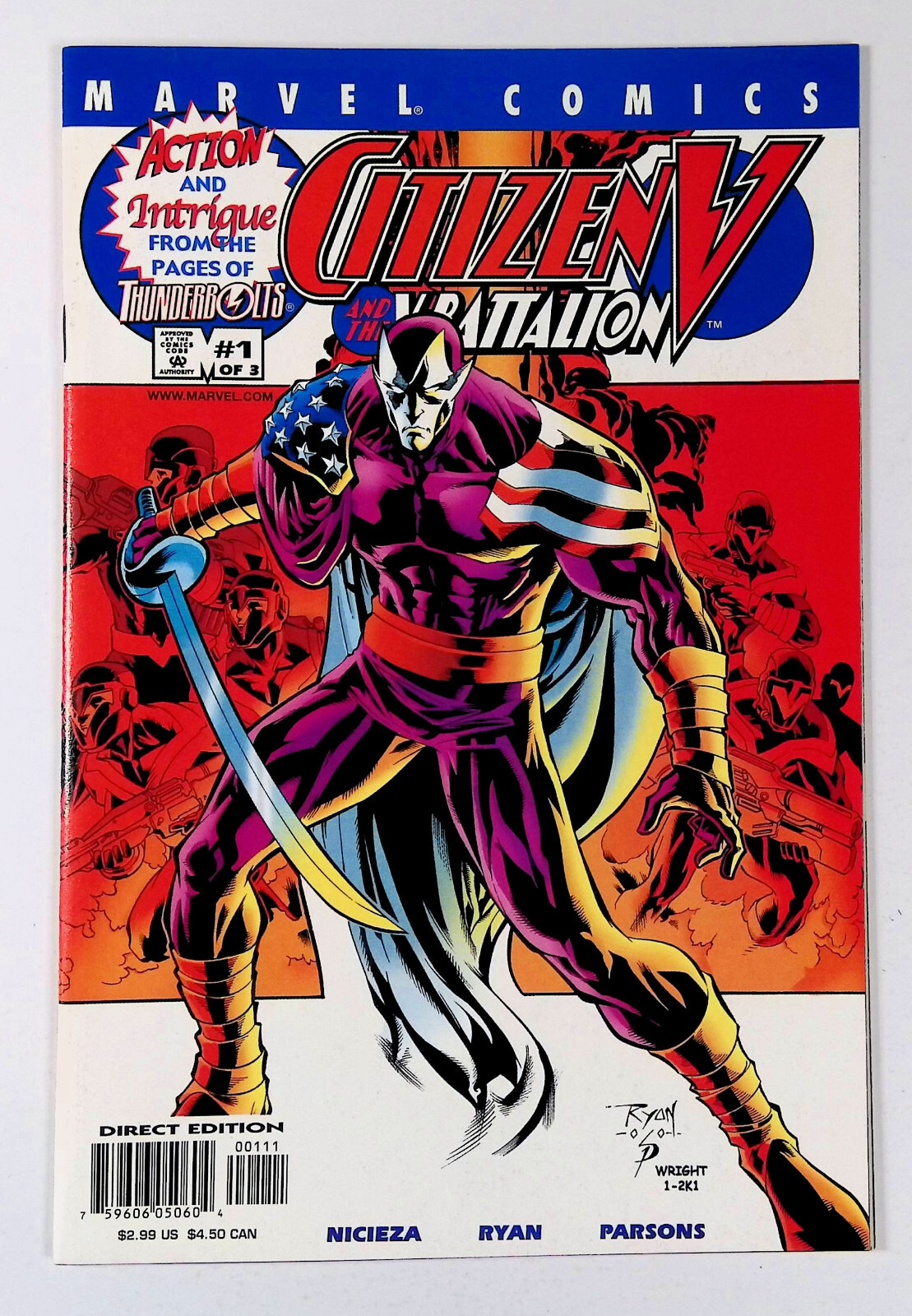 Citizen V e il V Battaglione 1 Marvel Comics Thunderbolts Avengers