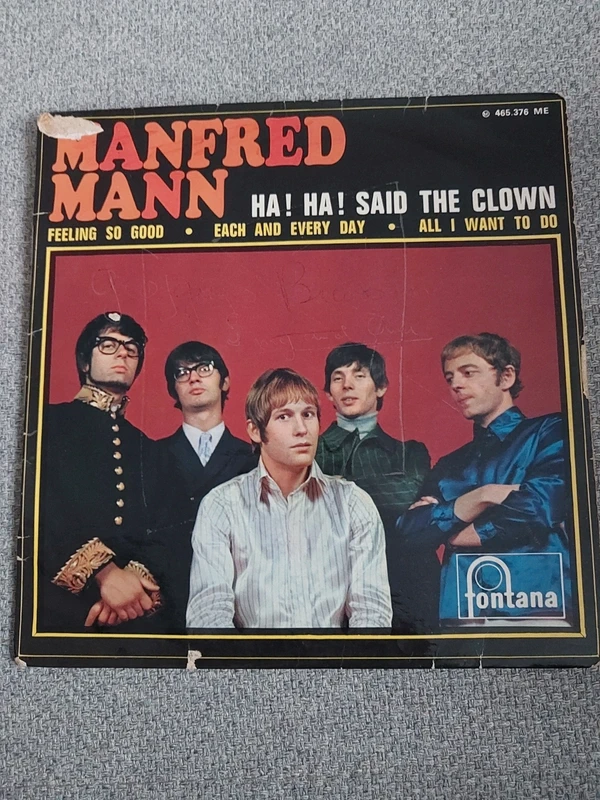 Vinyle 45 tours Manfred Mann
