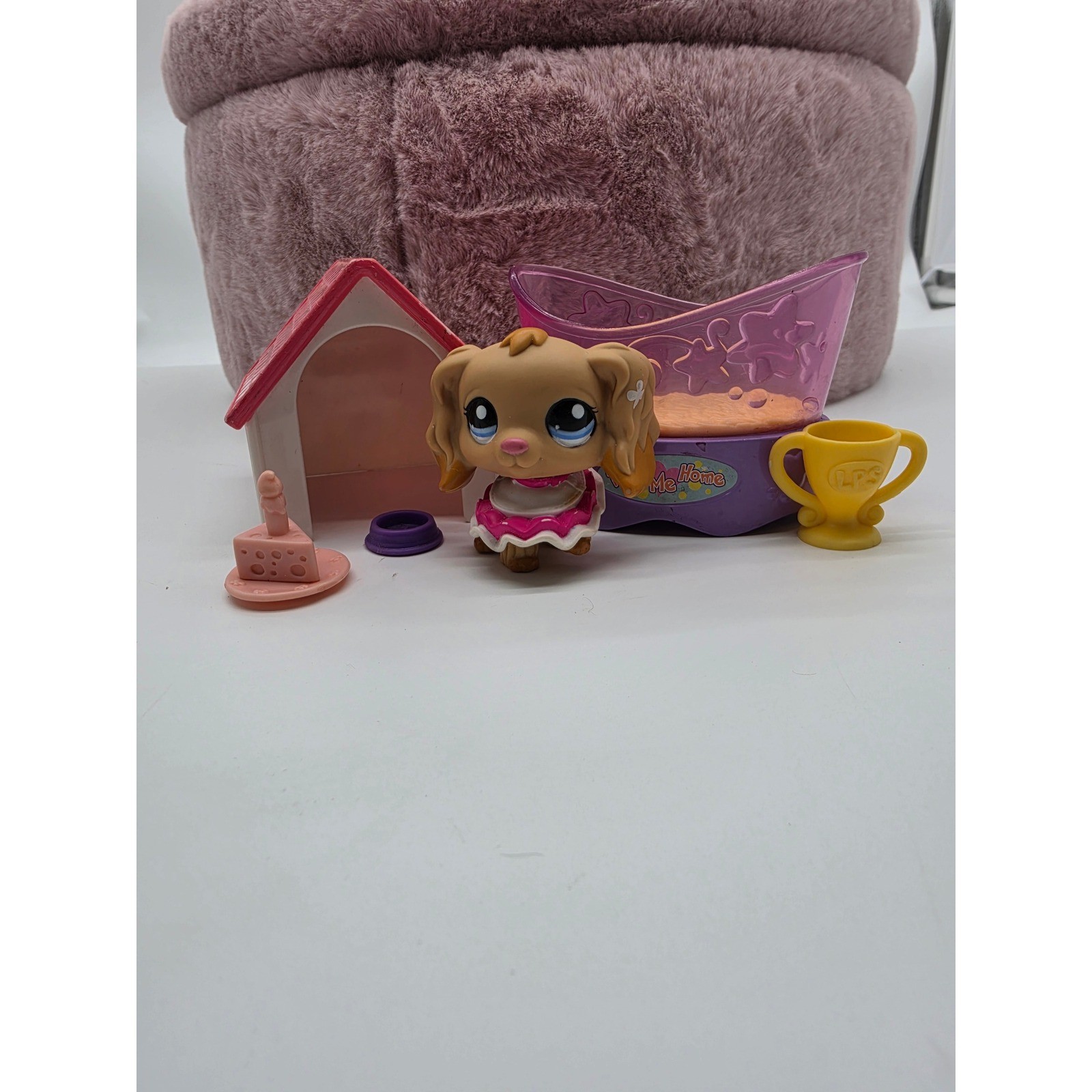 Figurina Littlest Pet Shop Golden Cocker Spaniel #1716