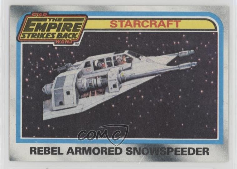1980 Topps Star Wars: The Empire Strikes Back Rebel Armored Snowspeeder 1eb2
