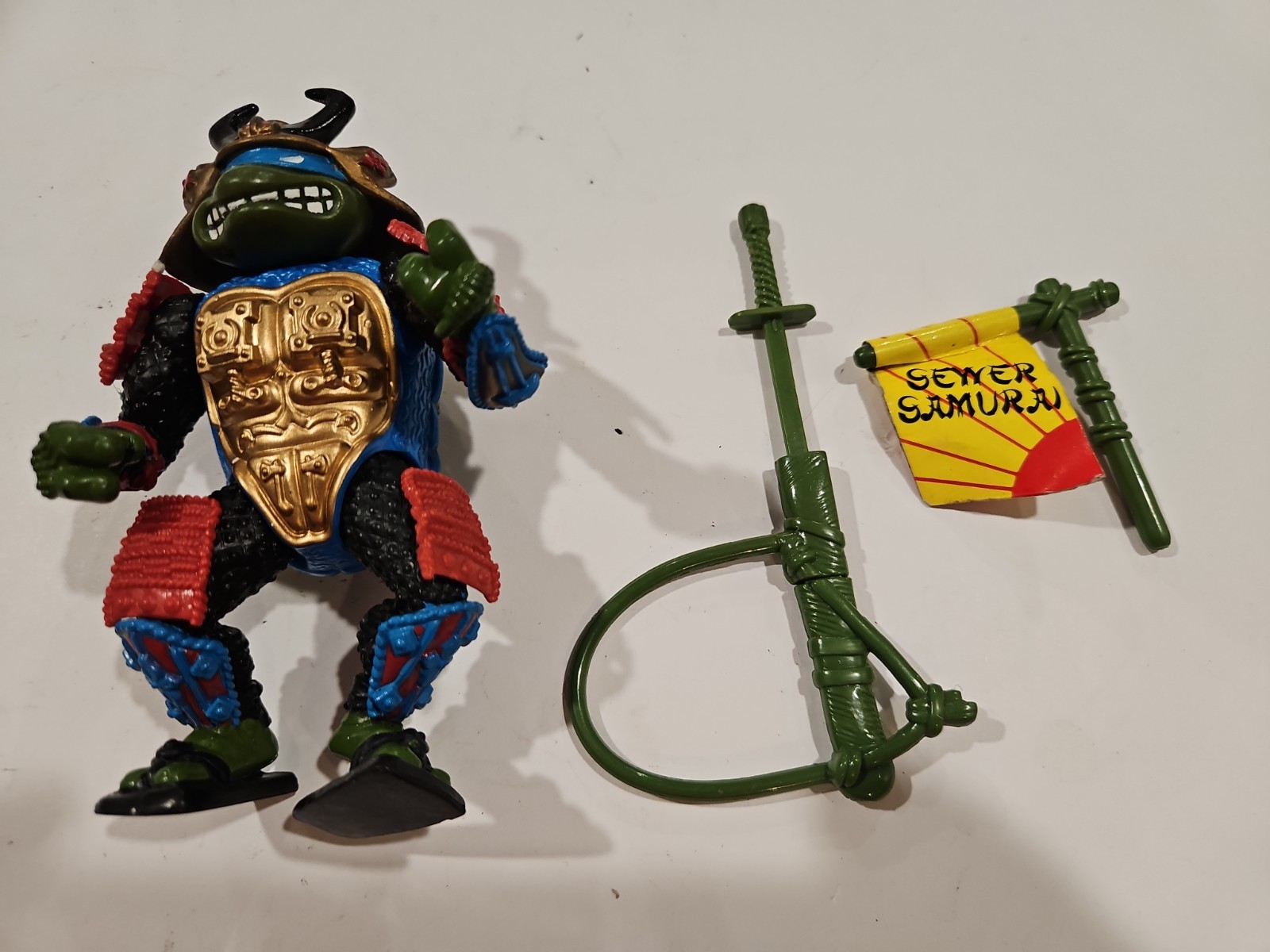 Modellino TMNT Leo The Sewer Samurai 1990 Teenage Mutant Ninja Turtles!!!
