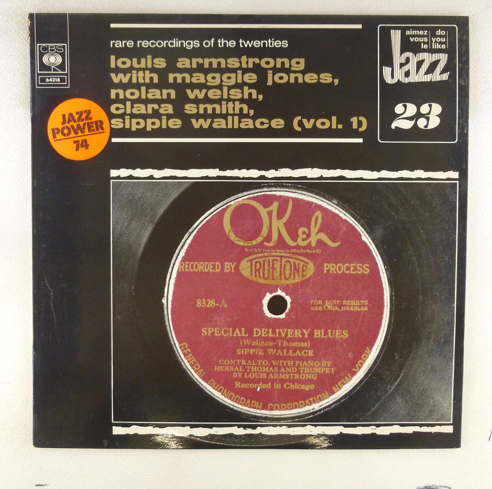 12" Maxi Vinyl - Louis Armstrong Con Maggie Jones, Nolan Welsh, Clar - B370 Z57