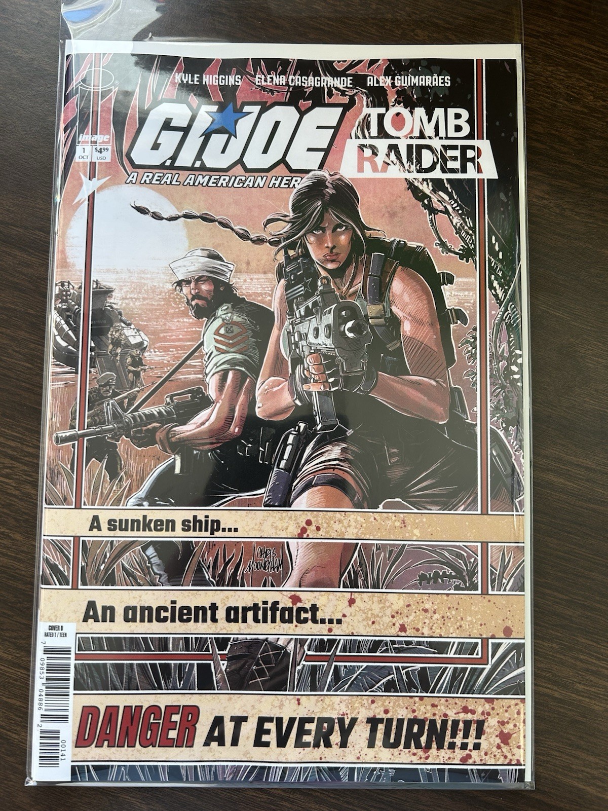 GI Joe un vero eroe americano Tomb Raider (immagine 2026) #1 1:25 variante Mooneyham