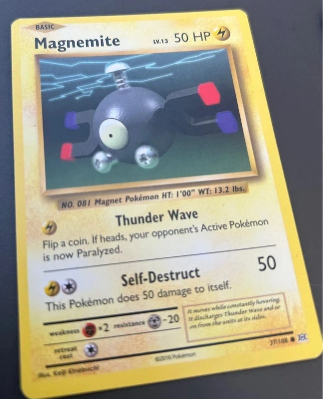 Carte Pokémon Magnemite 37/108