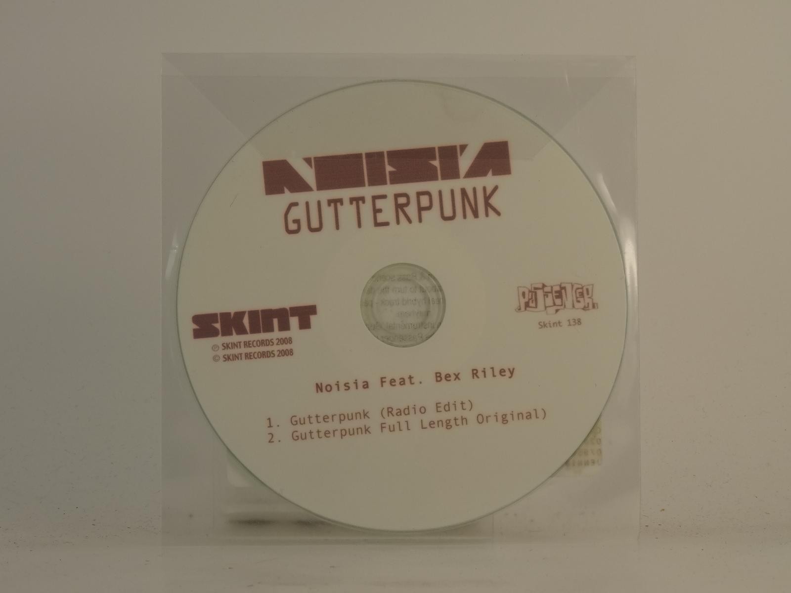 NOISIA GUTTERPUNK (H1) 2 Track Promo CD Single including Plastic Sleeve SKINT
