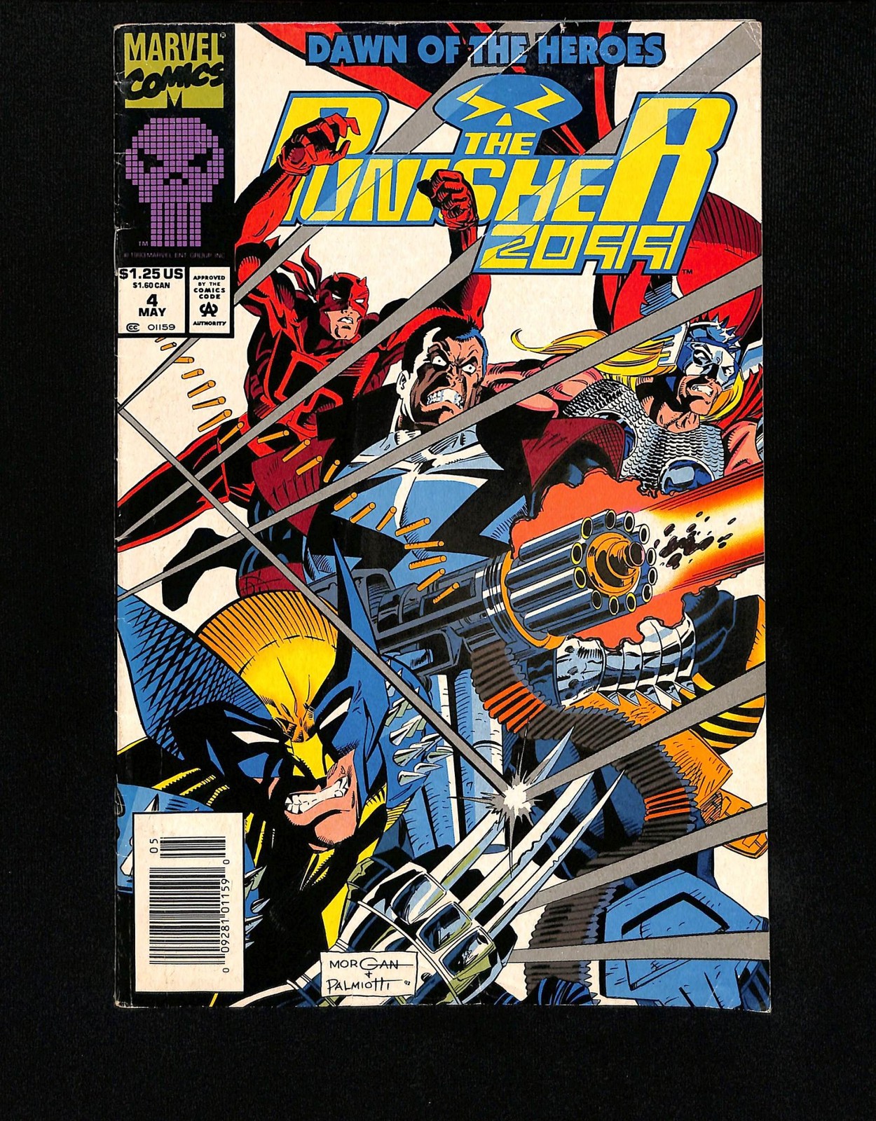 Punisher 2099 #4 Edicola Variante Marvel 1993