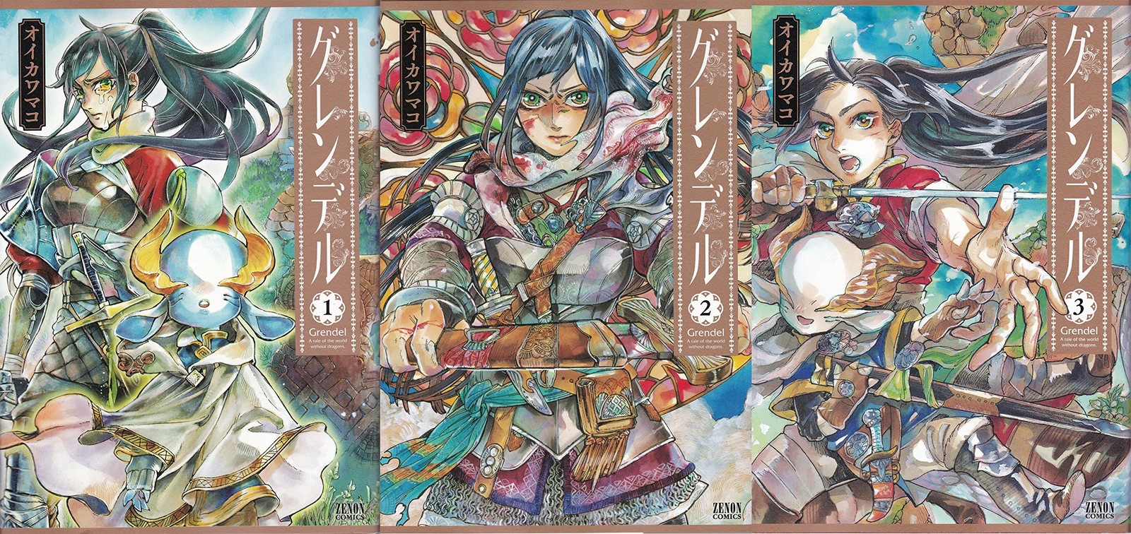 Grendel Manga Completo Vol. Set 1-3