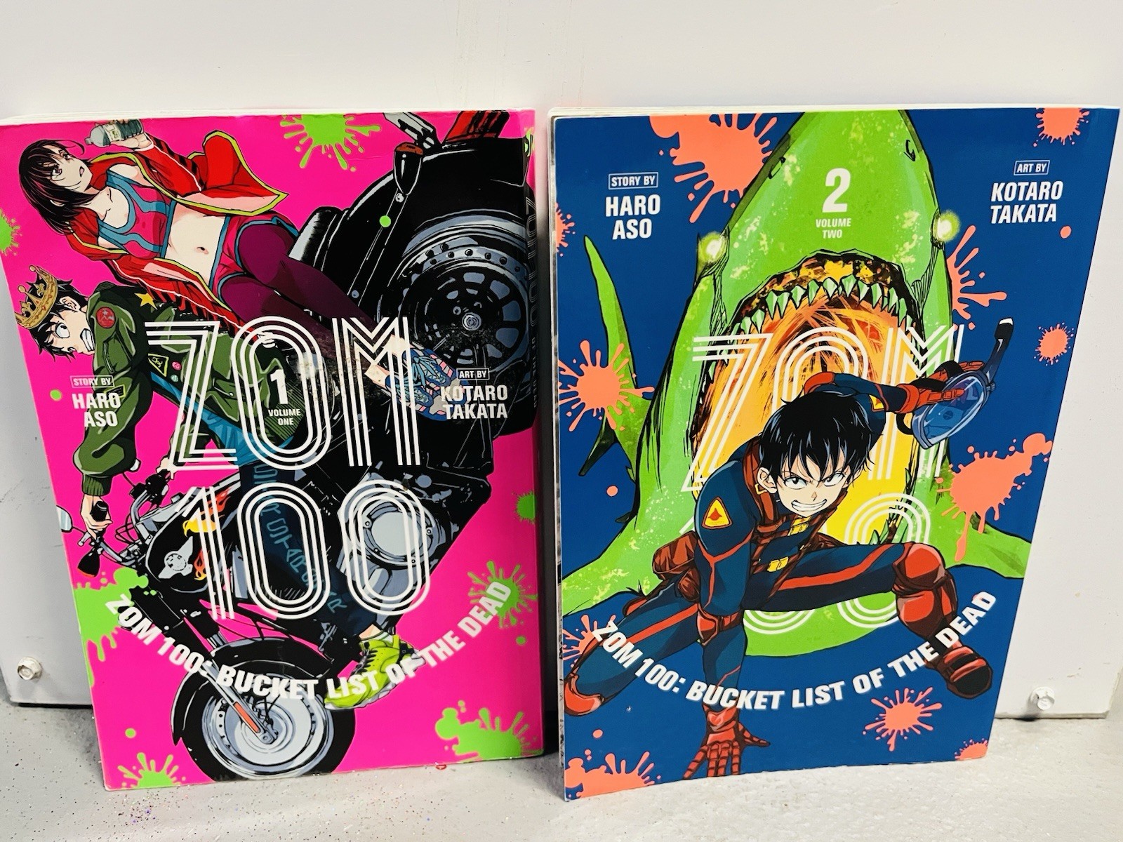 Zom 100: Bucket List of the Dead Manga Vol 1&2 prime stampe inglese