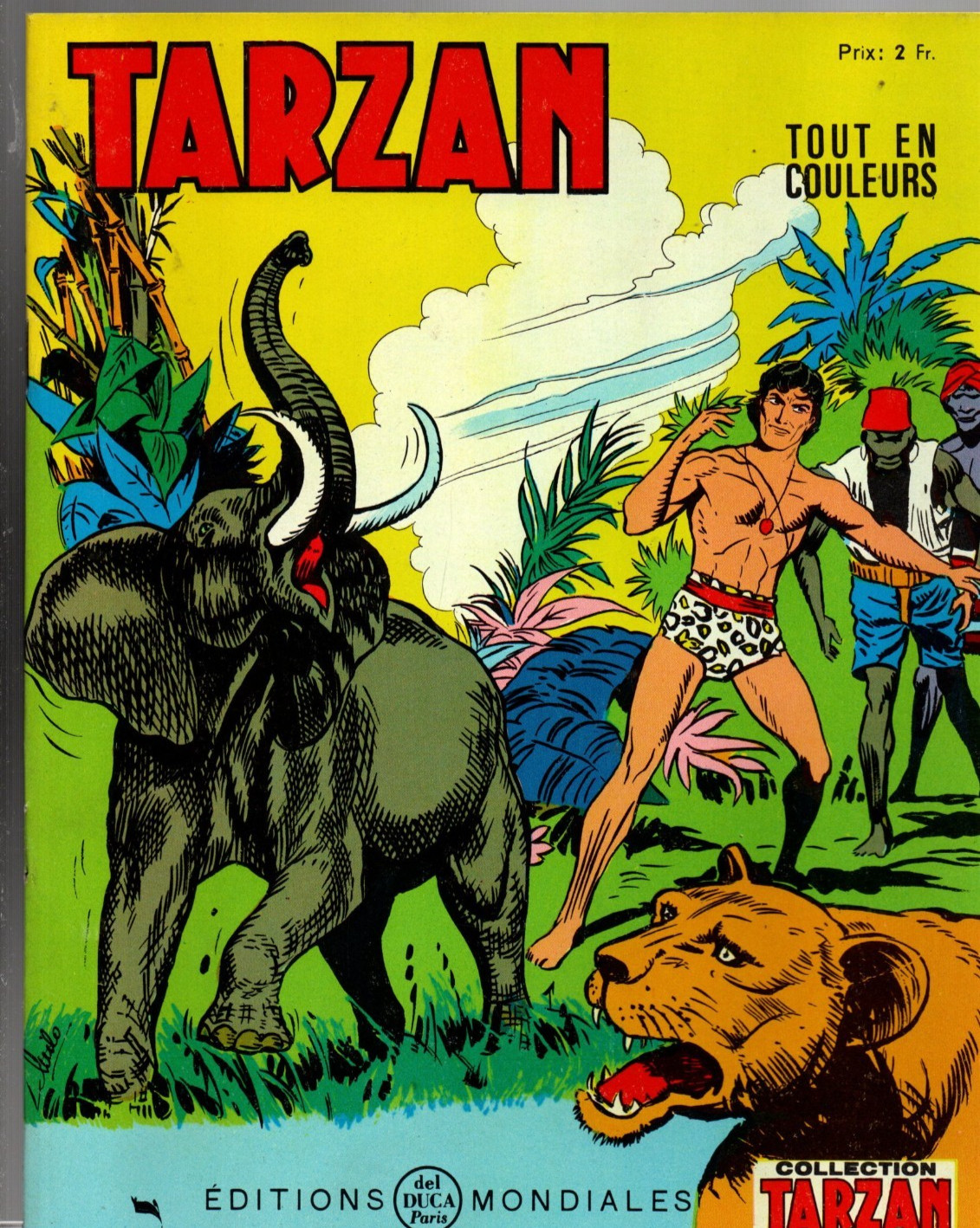 TARZAN Tout en couleurs n°29. Editions Mondiales  1967. Etat neuf