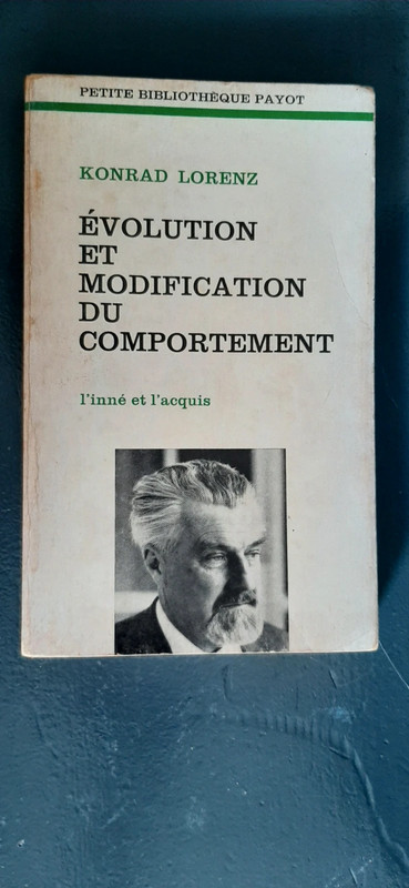Evolution et modification du comportement

Lorenz Konrad