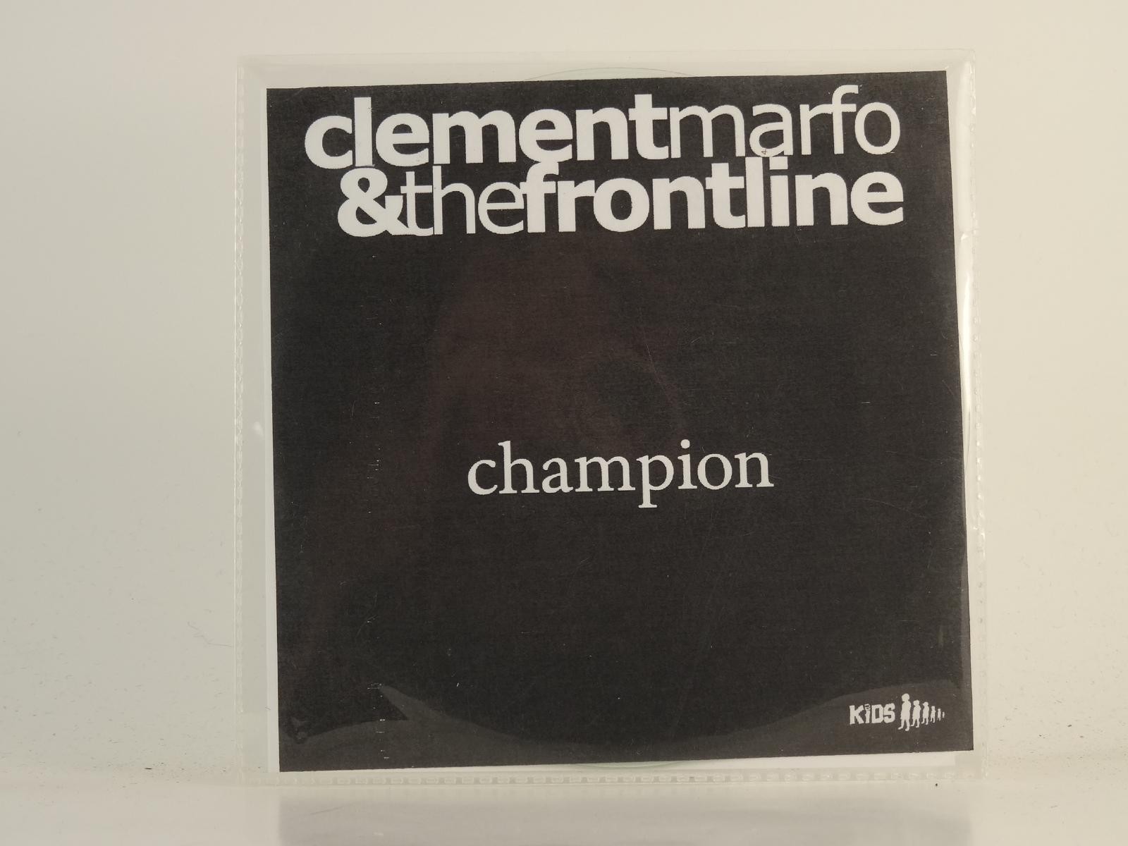 CLEMENT MARFO AND THE FRONTLINE CHAMPION (H1) 3 Track Promo CD Single including 