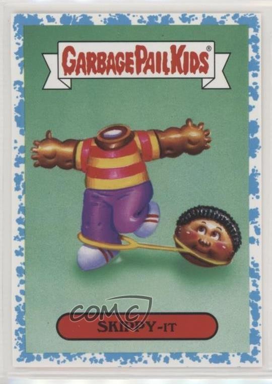 Adesivo Spade Pail 2018 Bambini Odiamo gli Anni '80 Giocattoli Spit 64/99 Skippy-It 0fr5