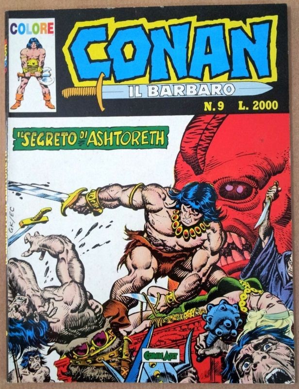 Conan il barbaro colore n. 9  segreto Ashotoreth ed. Comic Art