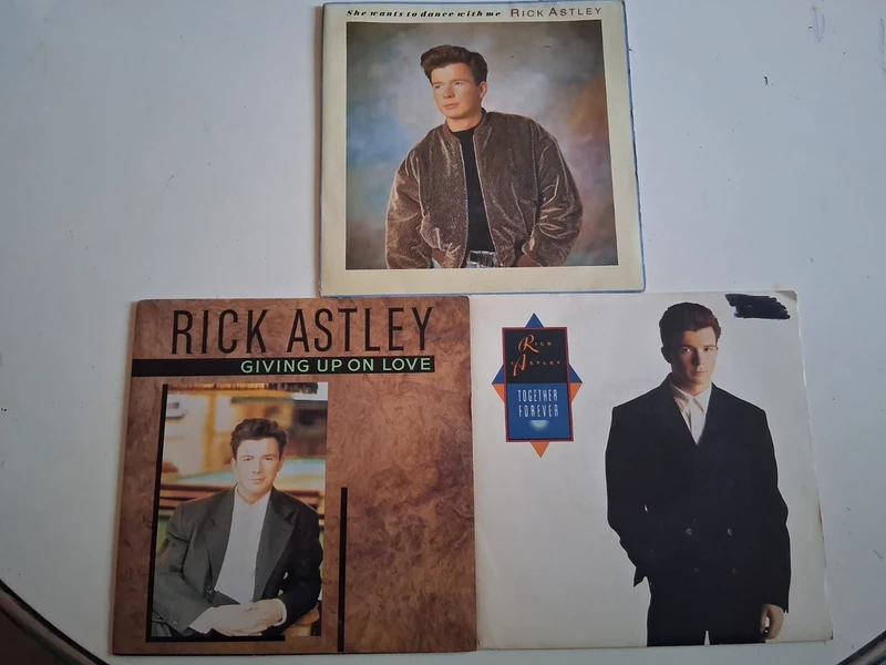 Rick astley 3 disques 45t