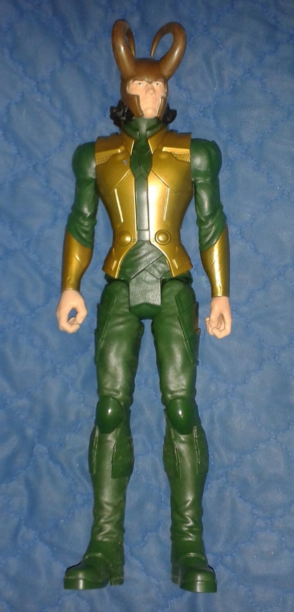 MV-2 * LOKI (1) * 12"/30cm MARVEL SUPER HERO FIGURE COMBINED P&P