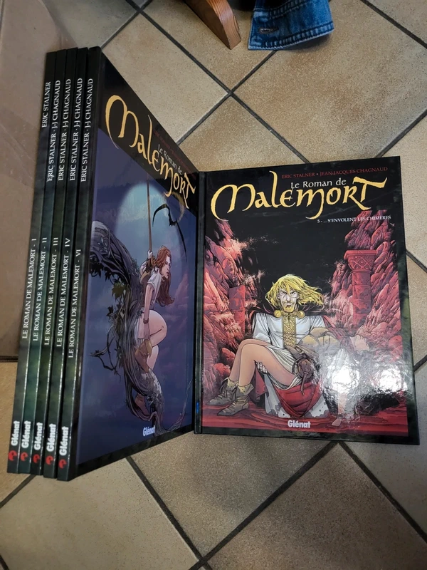 Le Roman de Malemort : Collection complète de 1 à 6 .