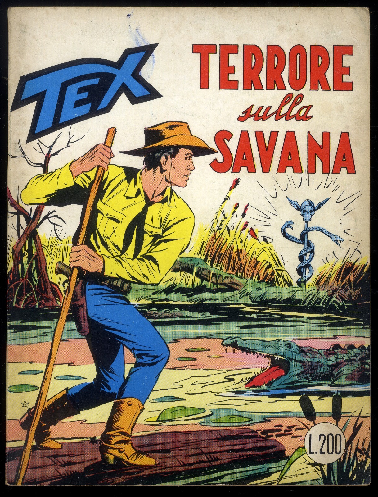 COLLANA TEX GIGANTE N° 93 -  L. 200 - LUGLIO 1968 - ARALDO - OTTIMO +