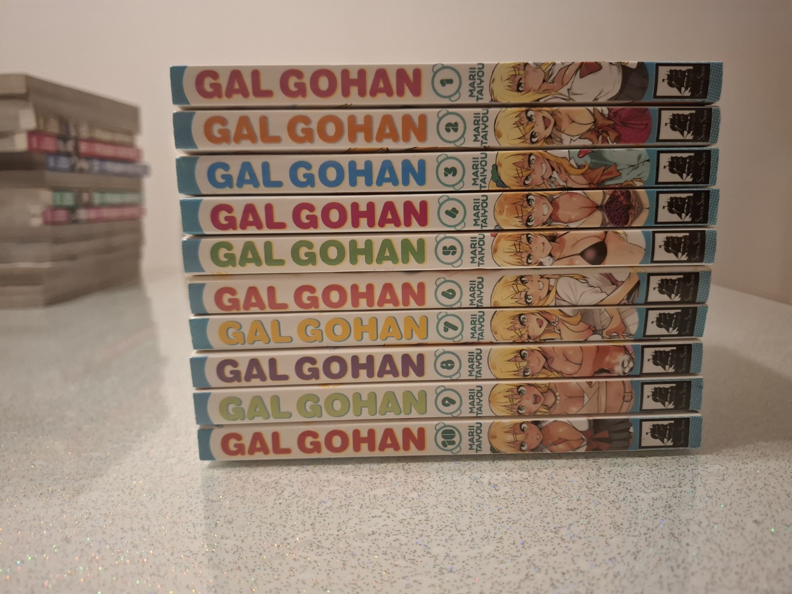 Gal Gohan (Volumes 1 through 10) by Marii Taiyou - English - Complete Set