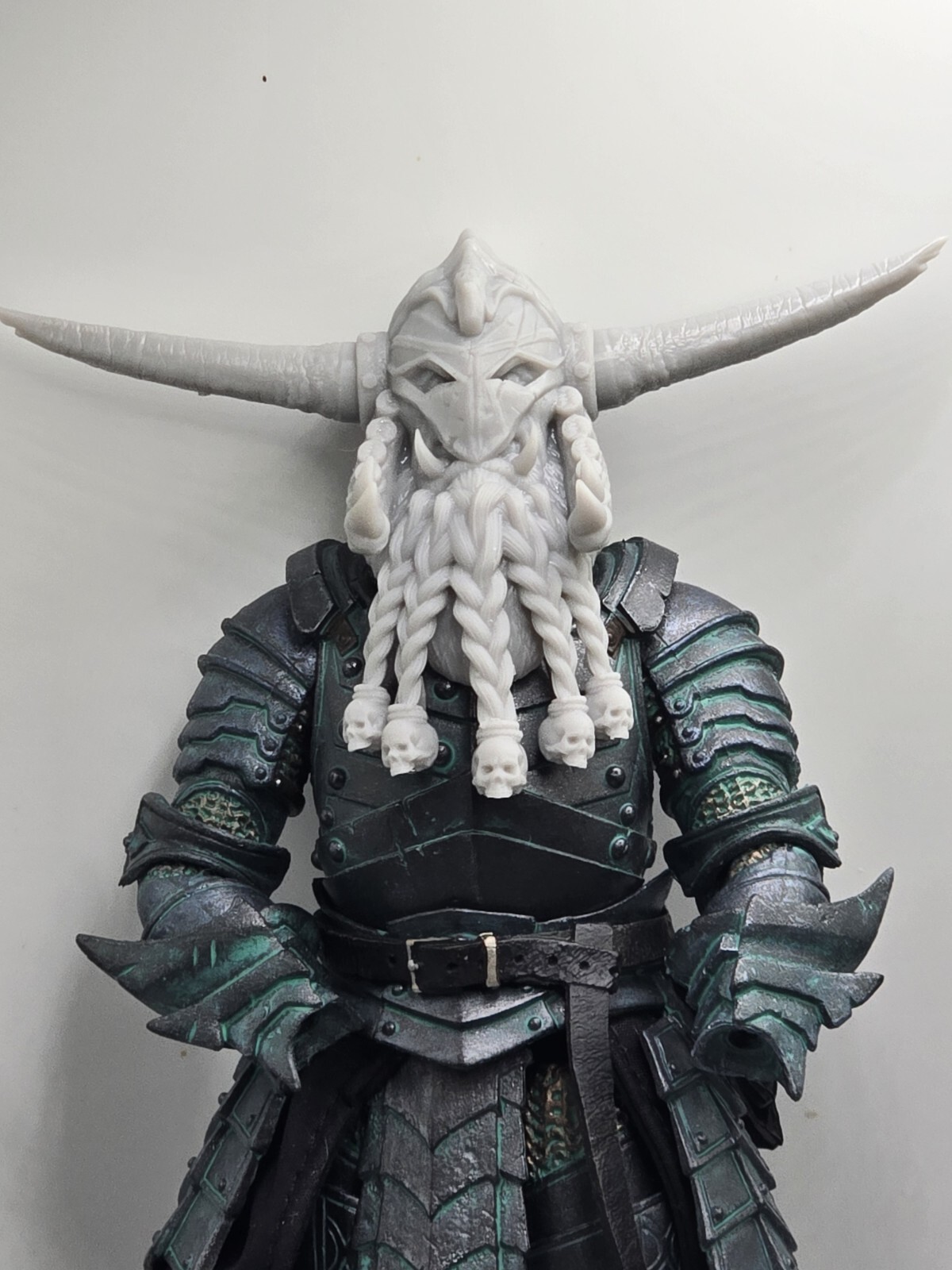 3d Printed DEVOR SKULL COLLECTOR  1.0 Headsculpt For Mythic Legions 1/12 figure 