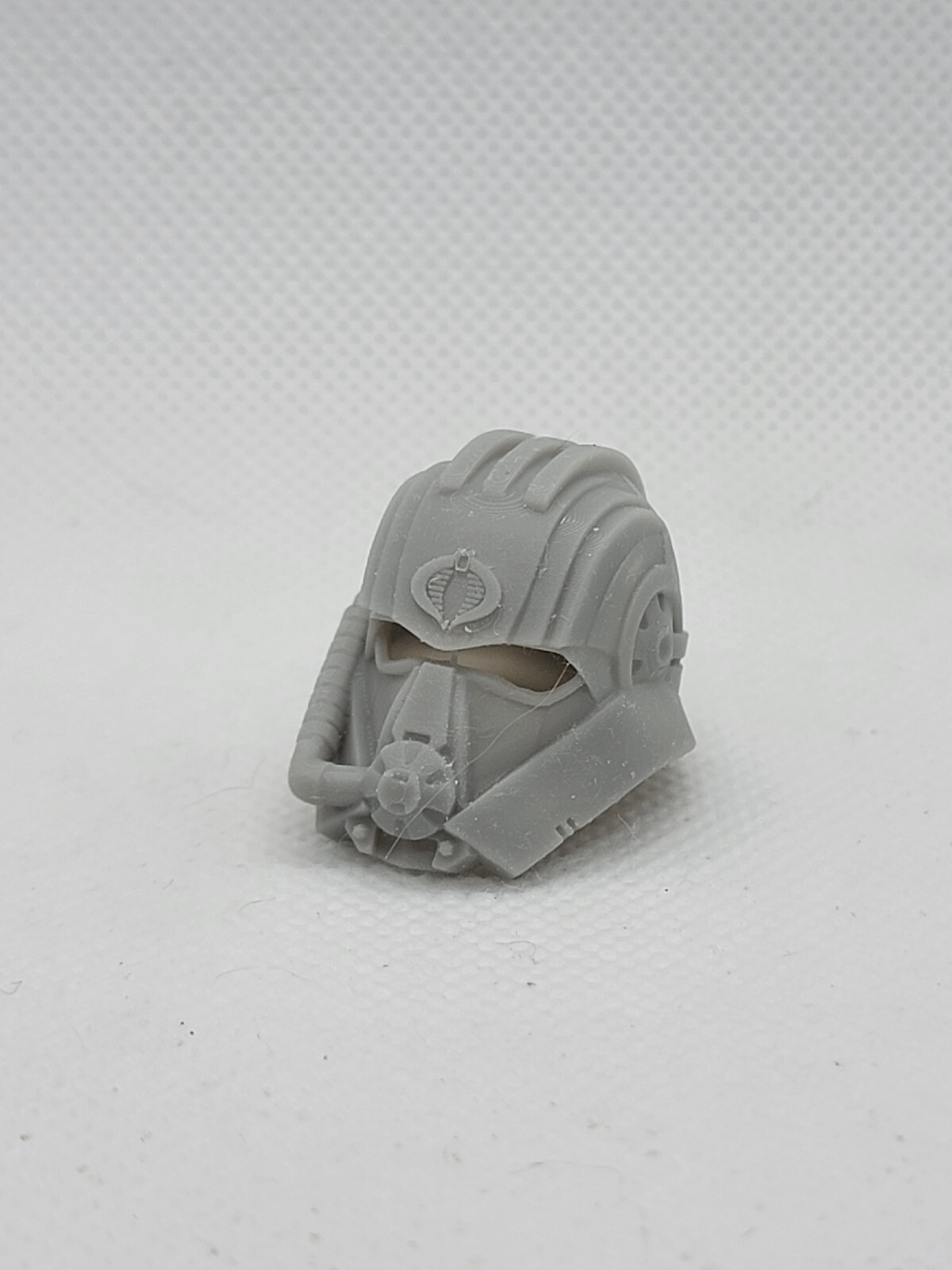 3d Printed Armor Cobra Commander Helmet with Symbol 1:12 6" Classified Legends S