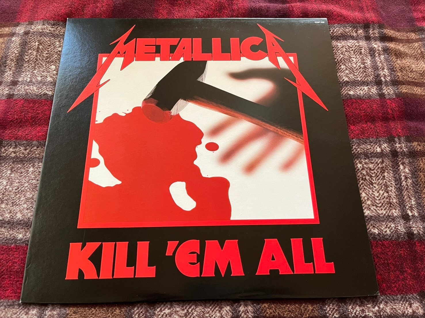 Metallica Kill 'Em All Nexus International K25P 438 Japan VINYL LP