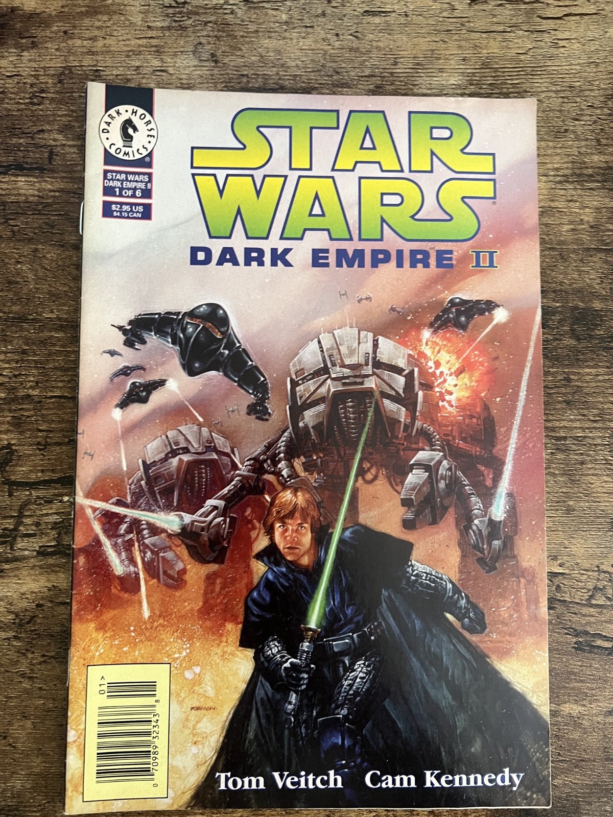 1994 STAR WARS DARK EMPIRE 2 #1 DI 6 FUMETTI DARK HORSE NEAR MINT