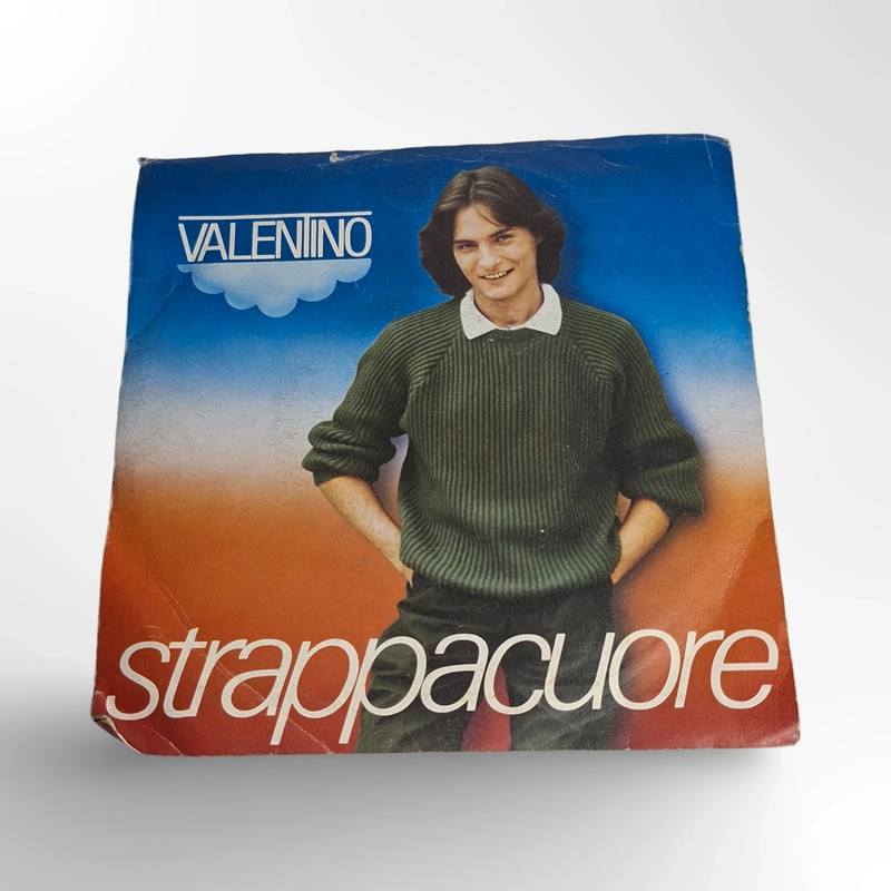 Valentino Strappacuori vinile 45 giri Italia 1982