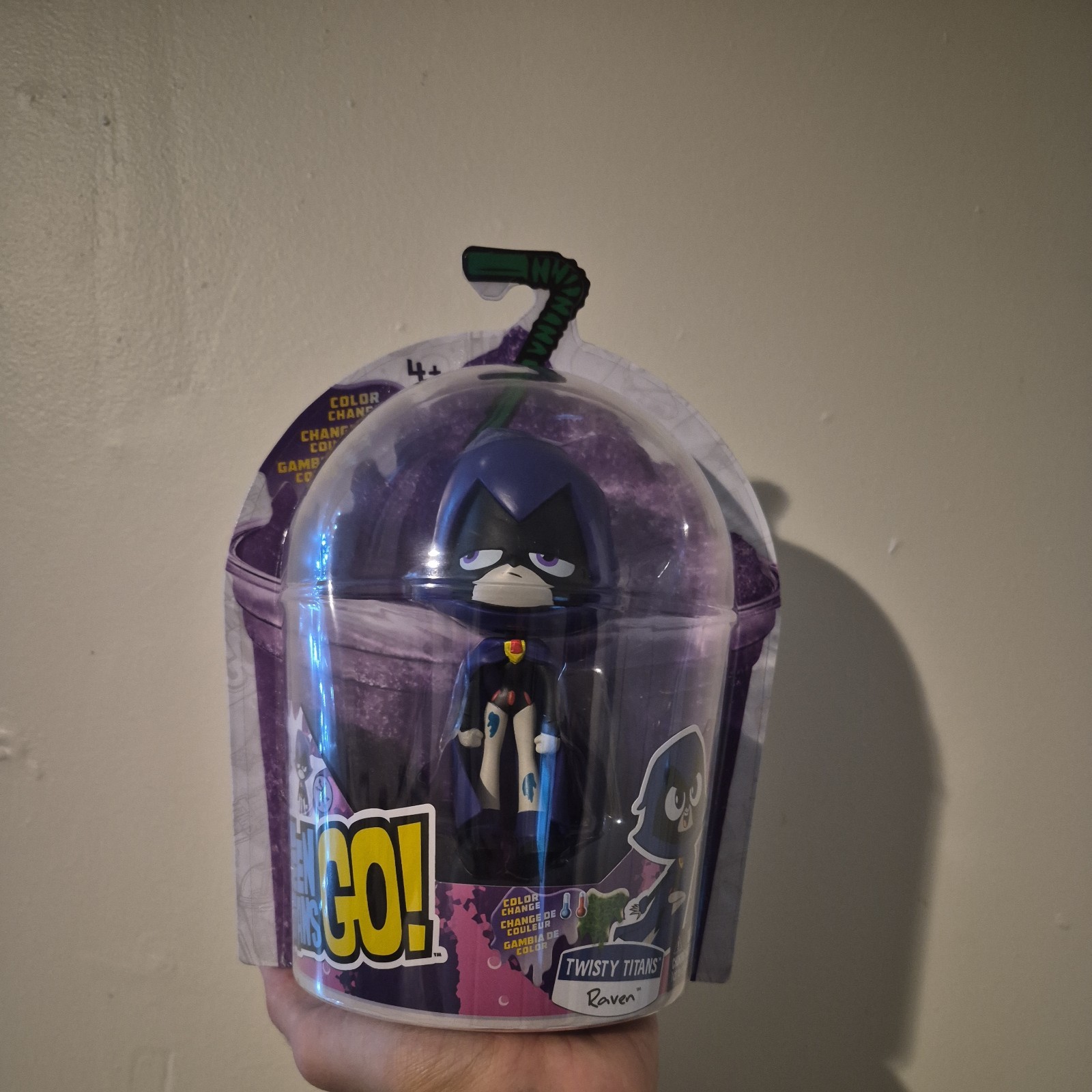 Modellino Teen Titans Go Twisty Titans Raven DV Comics Super Hero nuovo di zecca
