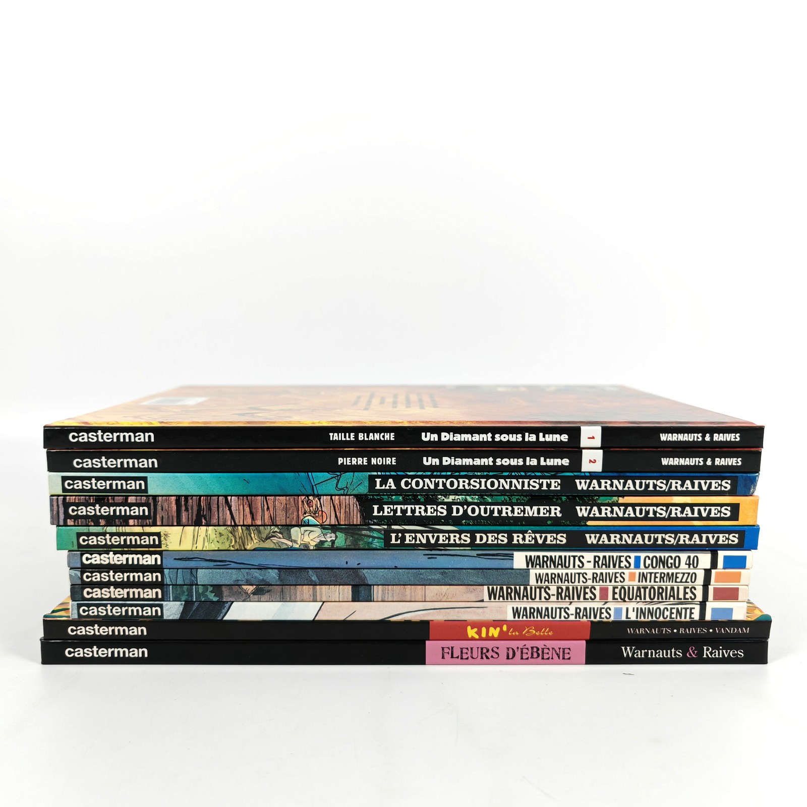 Warnauts et Raives Lot 11 BD / Casterman / EO