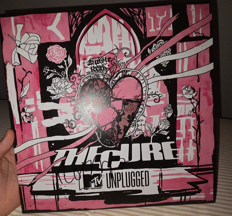 The cure mtv autografato signed !