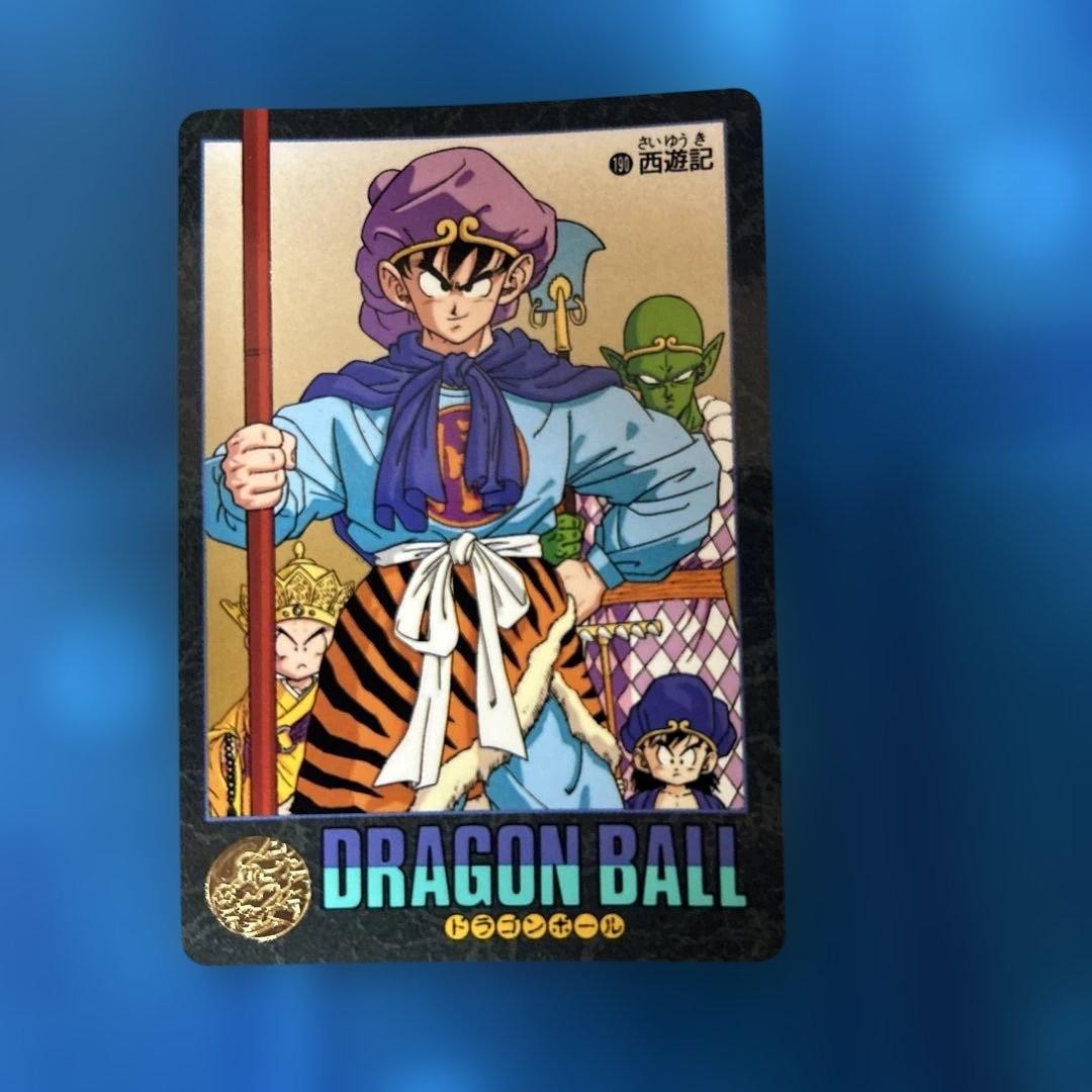 Dragon Ball Carddass Visual Adventure 190 Viaggio in Occidente collezione hobby