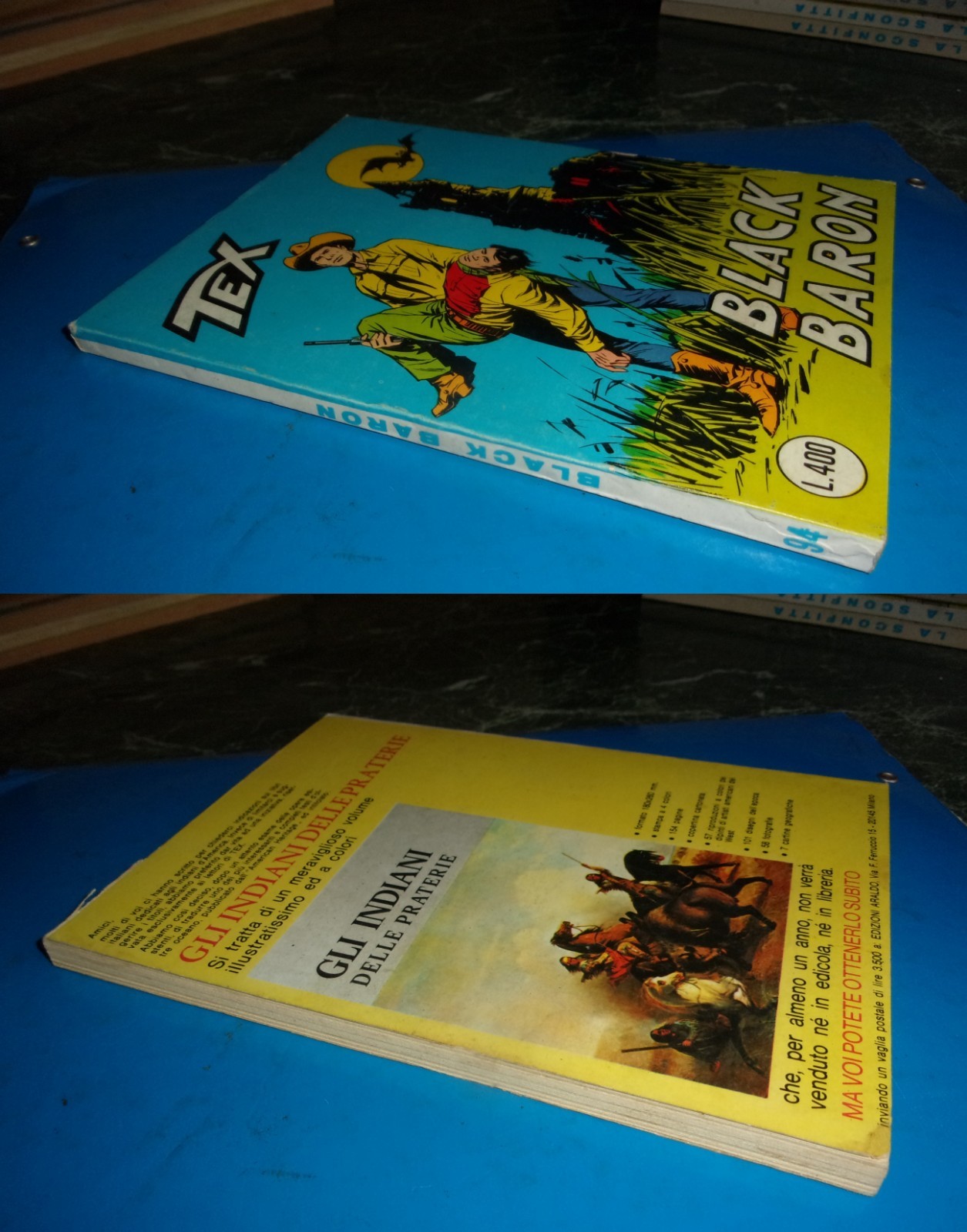 TEX n. 94 ristampa da LIRE 400 Leggi specifiche all'interno