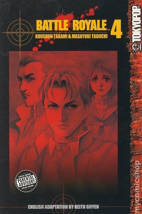 Battle Royale GN #4-REP FN 2003 Immagine Stock