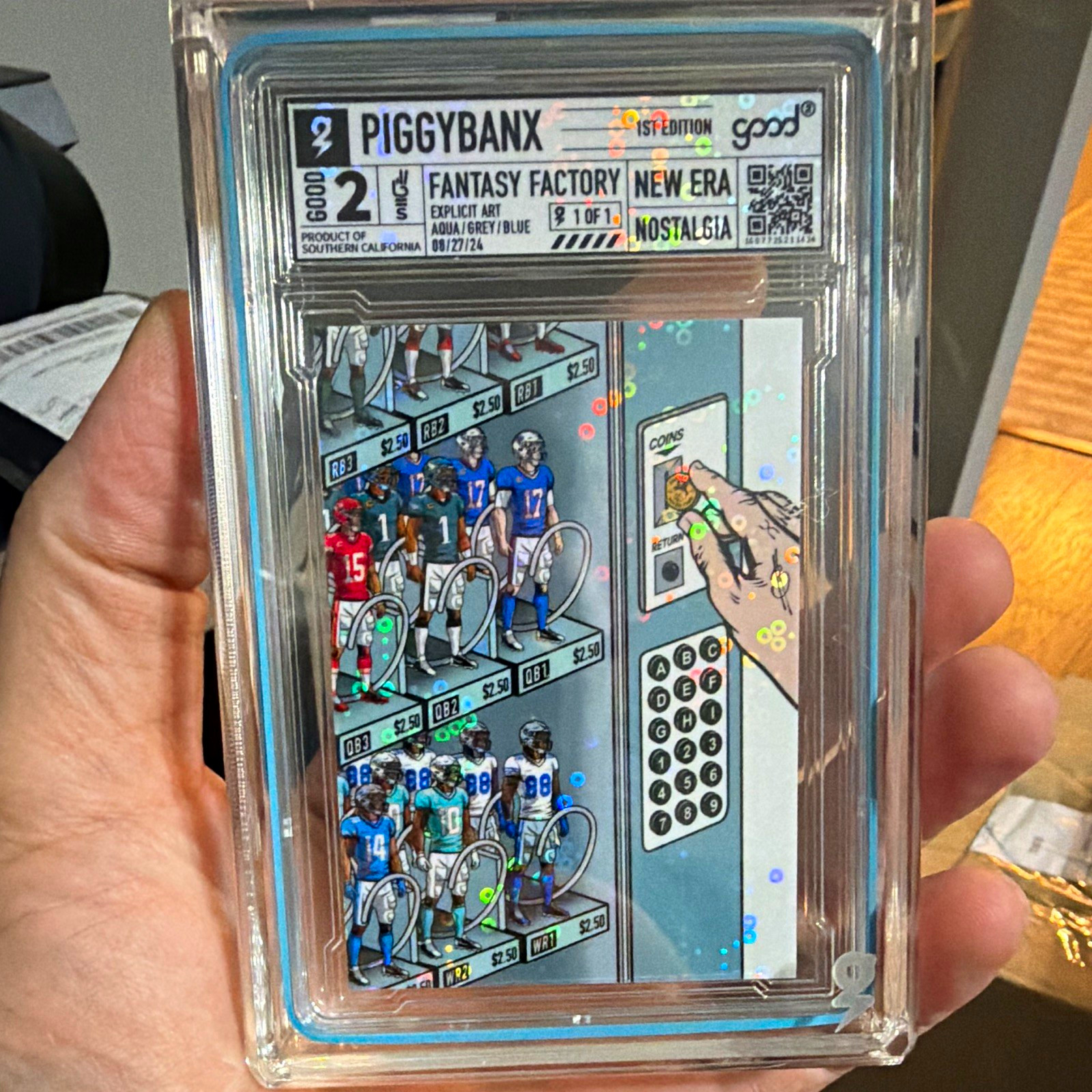 PiggyBanx Fantasy Factory Nuova Era Nostalgia 1° Edizione 1/1