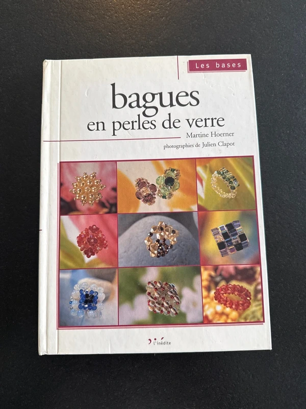 Bagues en perles de verre