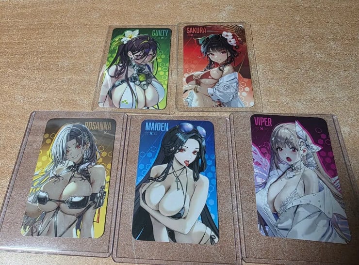 GODDESS OF VICTORY NIKKE Summer Pop-Up Exclusive Photo Card Bonus Set Korea