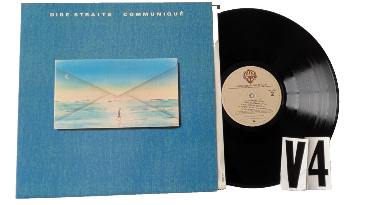 Dire Straits Communique Record lp original vinyl album