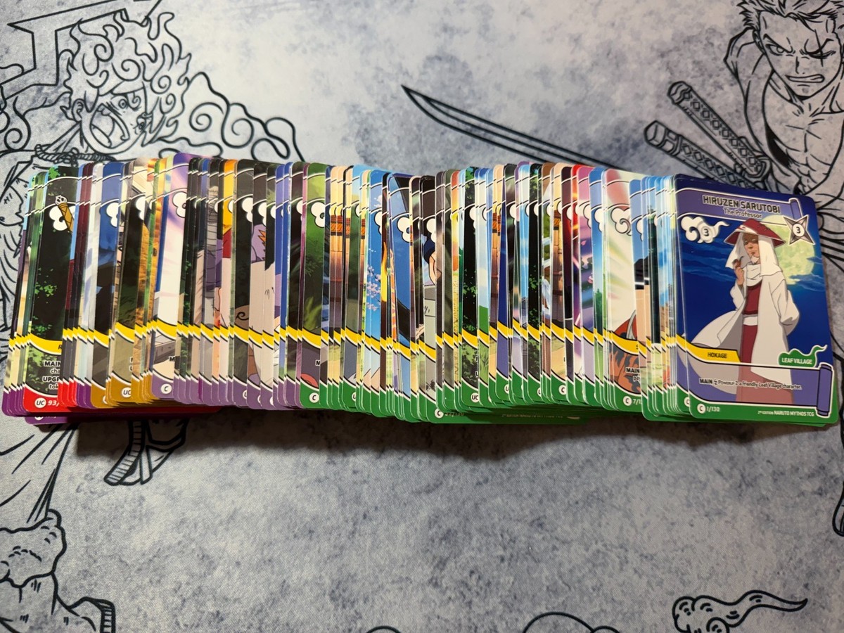 Naruto Mythos VILLAGGIO DELLE FOGLIE Full Art PLAY SET (2x) Scegli la tua carta