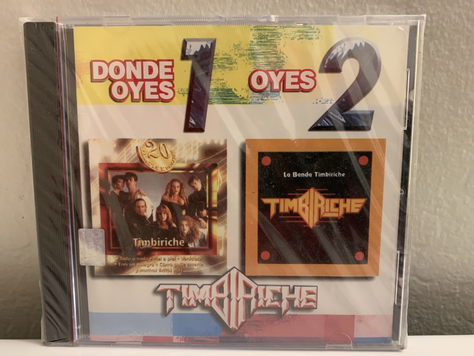 Timbiriche Donde Oyes 1 Oyes 2  (Made in Mexico) BRAND  NEW SEALED CD