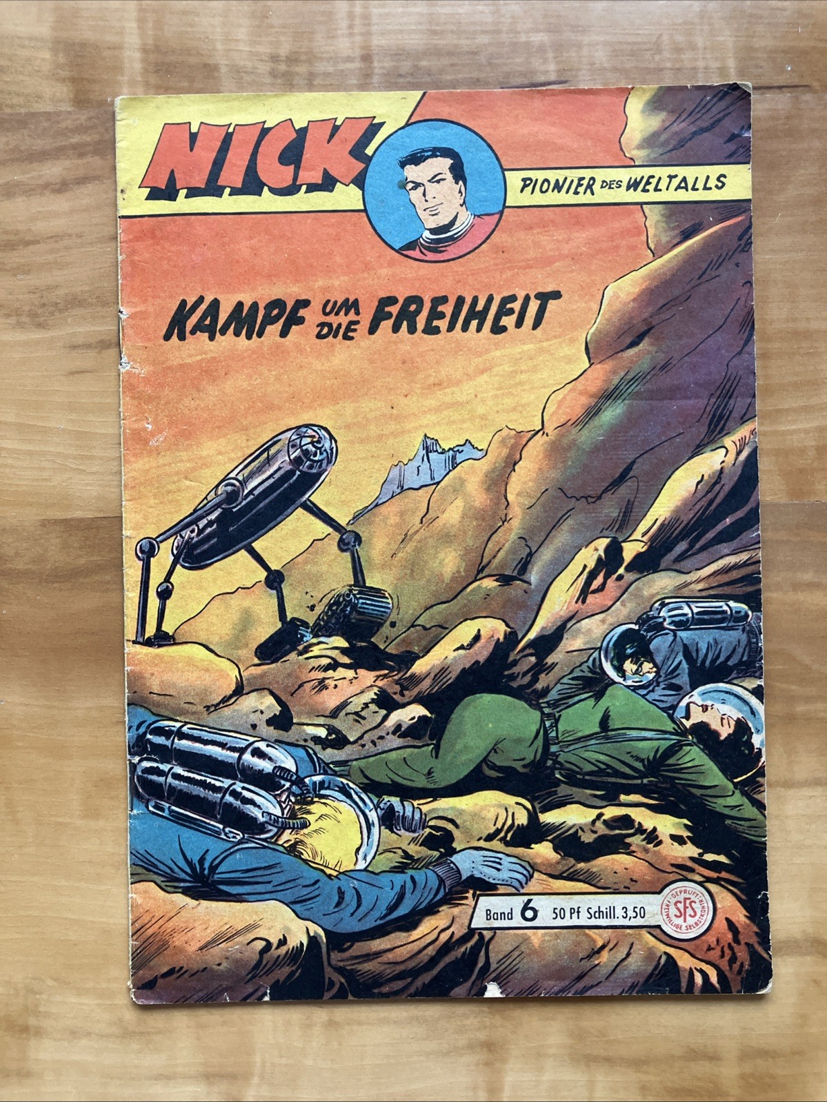 Nick n.6 nastro grande | casa editrice originale Lehning, 60 Pfg |