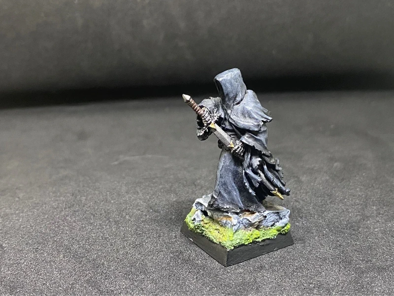 Roi-sorcier d’Angmar Nazgul games workshop seigneur des anneaux Mesbg