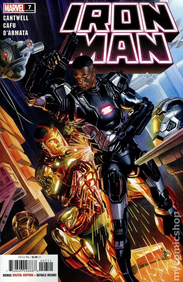 Iron Man #7A Ross VF+ 8.5 2021 Stock Image