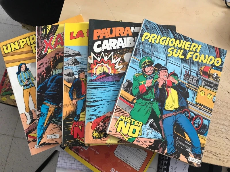 Lotto fumetti di Mister no dal n.74 al 79