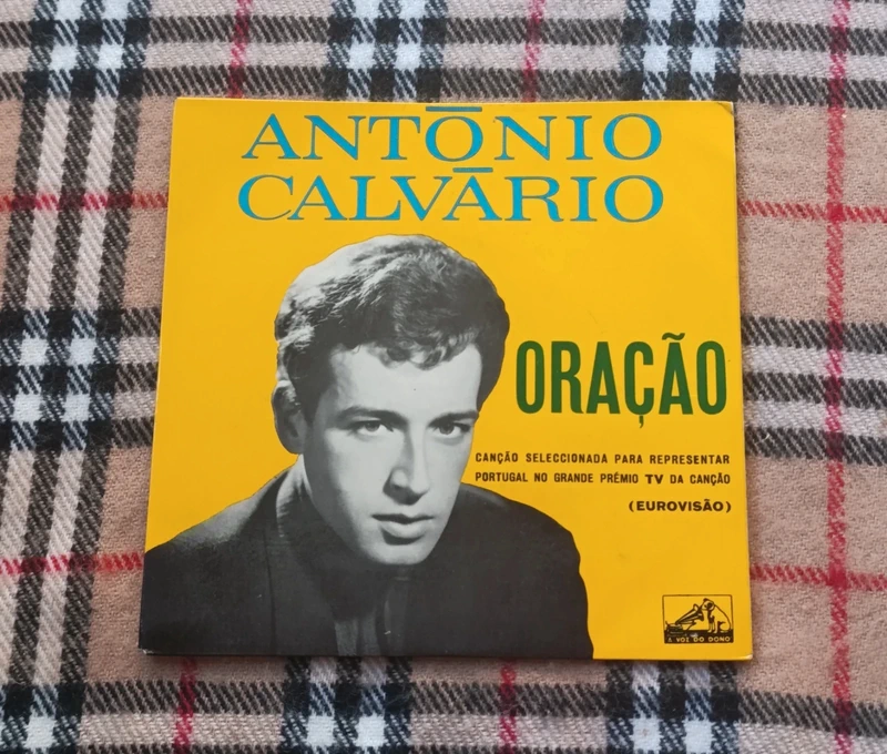 Antônio Calvário - Oração - 7"/EP 45 rpm, Portugal ( Eurovisão )