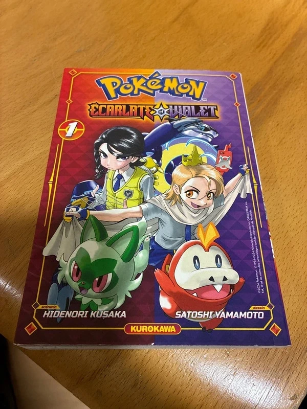 Manga Pokémon écarlate et violet