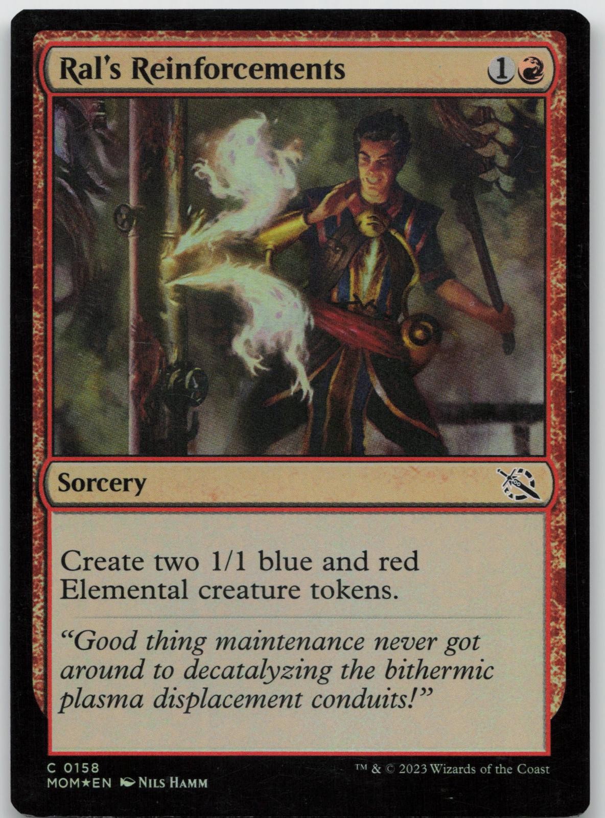 Ral's Reinforcements 158 March of the Machine Magic: The Gathering Foil LP